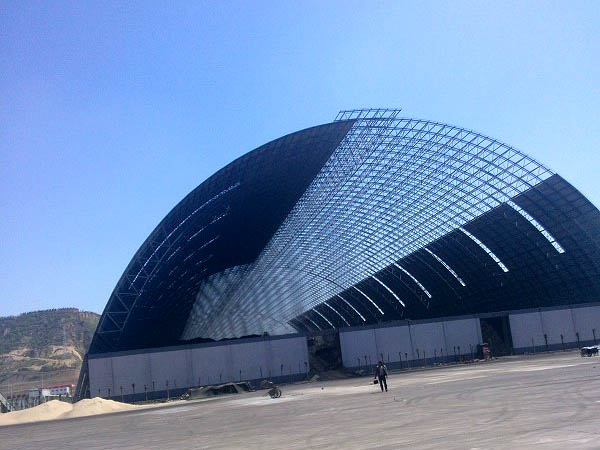 楚雄桶壳螺栓球网架工程